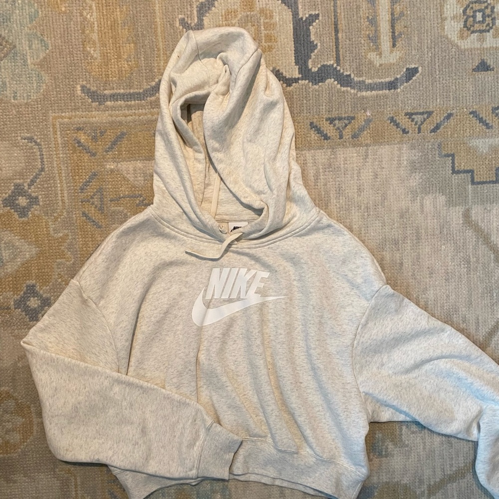 Womens Nike cropped hoodie